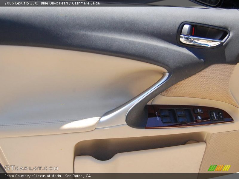 Blue Onyx Pearl / Cashmere Beige 2006 Lexus IS 250