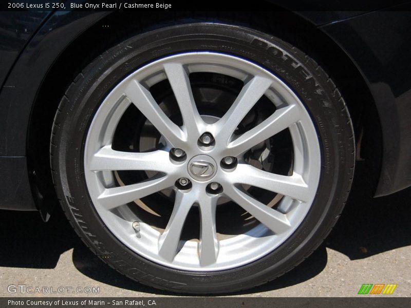 Blue Onyx Pearl / Cashmere Beige 2006 Lexus IS 250