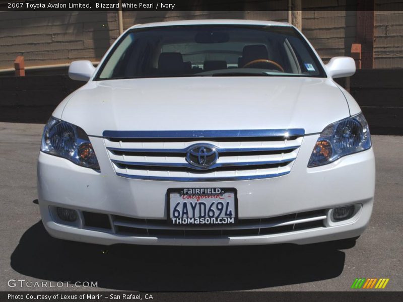 Blizzard White Pearl / Ivory 2007 Toyota Avalon Limited