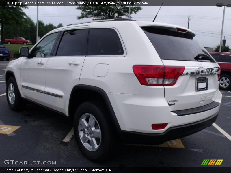 Stone White / Dark Graystone/Medium Graystone 2011 Jeep Grand Cherokee Laredo