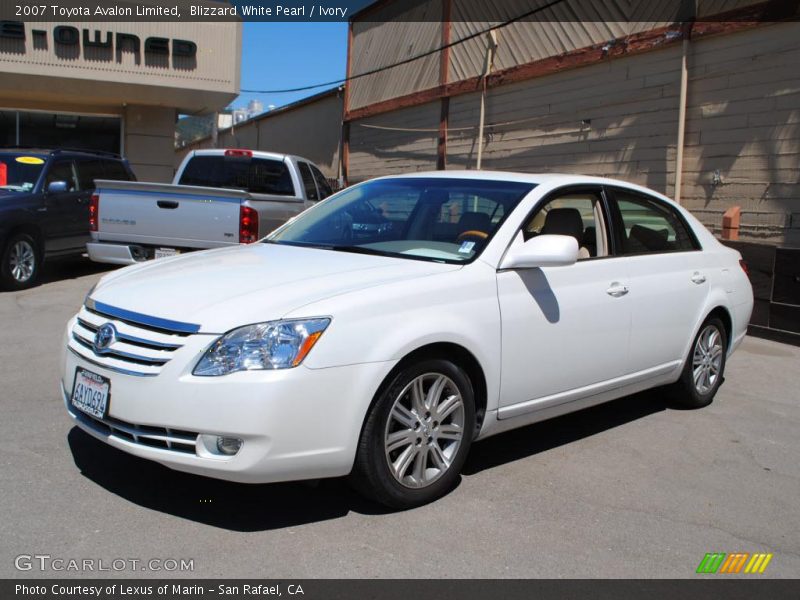 Blizzard White Pearl / Ivory 2007 Toyota Avalon Limited
