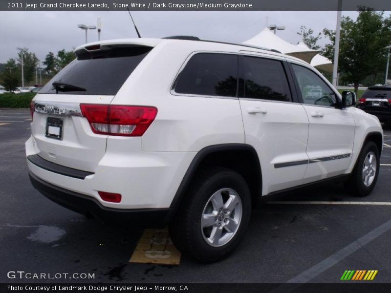 Stone White / Dark Graystone/Medium Graystone 2011 Jeep Grand Cherokee Laredo