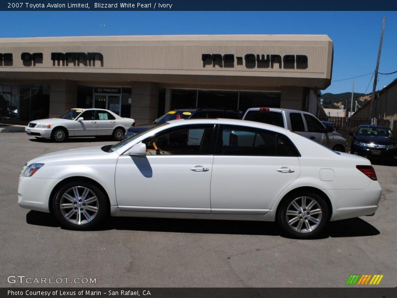 Blizzard White Pearl / Ivory 2007 Toyota Avalon Limited