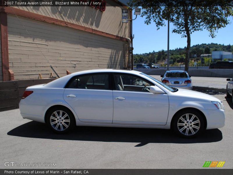 Blizzard White Pearl / Ivory 2007 Toyota Avalon Limited