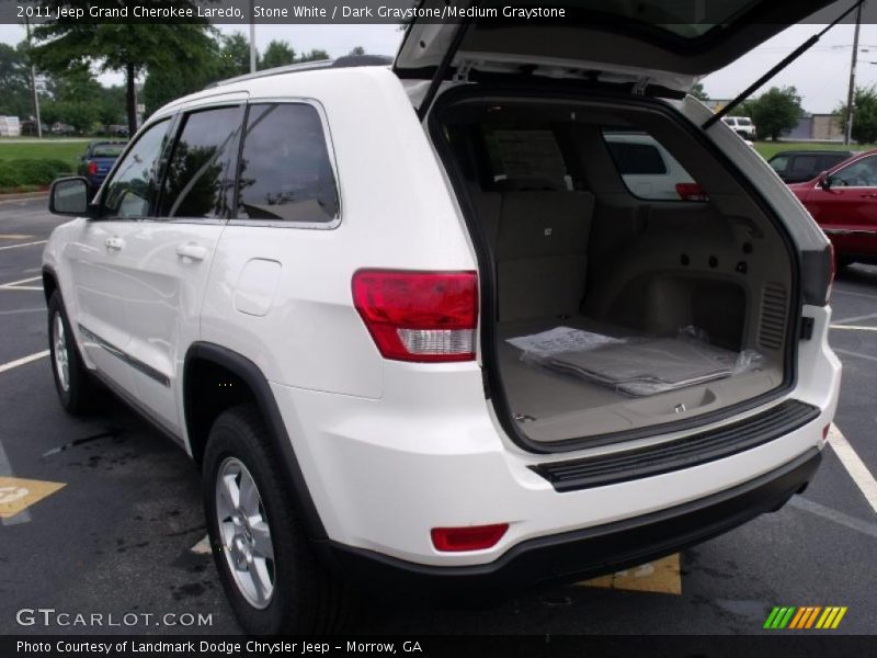Stone White / Dark Graystone/Medium Graystone 2011 Jeep Grand Cherokee Laredo