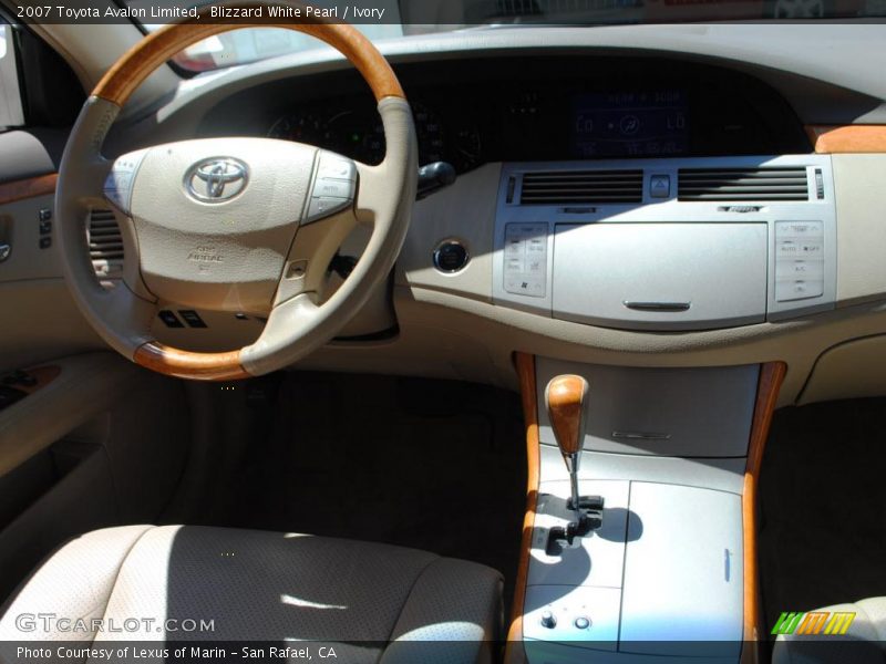 Blizzard White Pearl / Ivory 2007 Toyota Avalon Limited