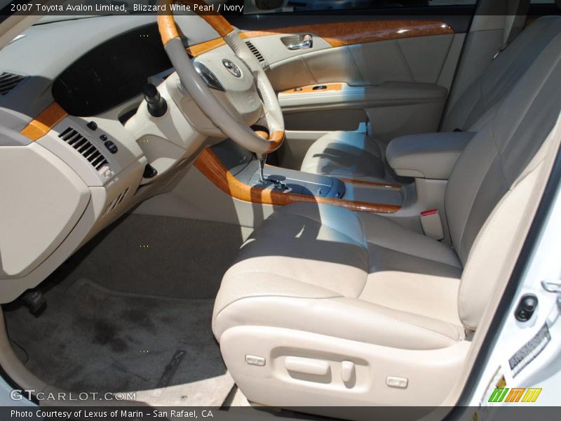 Blizzard White Pearl / Ivory 2007 Toyota Avalon Limited