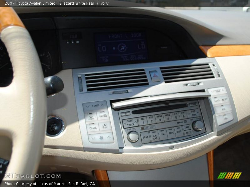 Blizzard White Pearl / Ivory 2007 Toyota Avalon Limited