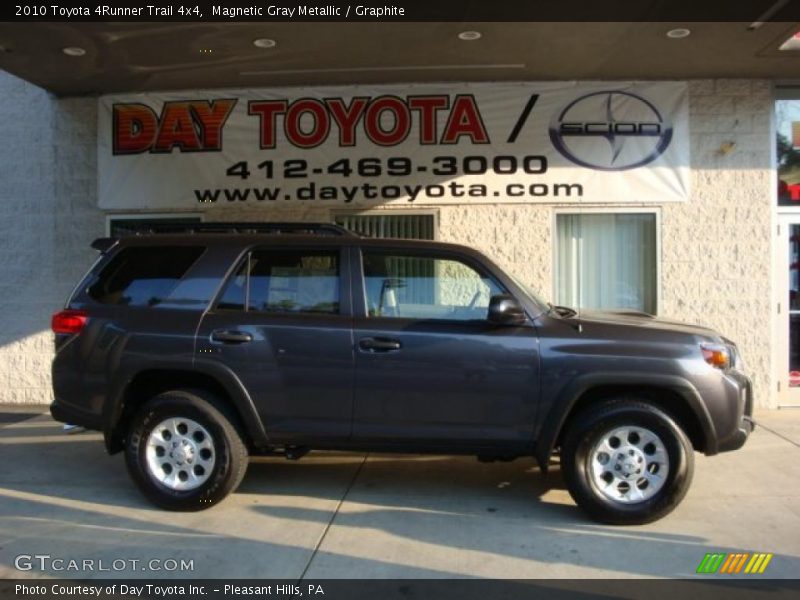 Magnetic Gray Metallic / Graphite 2010 Toyota 4Runner Trail 4x4
