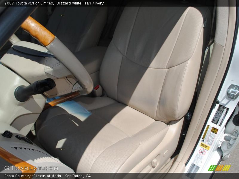 Blizzard White Pearl / Ivory 2007 Toyota Avalon Limited