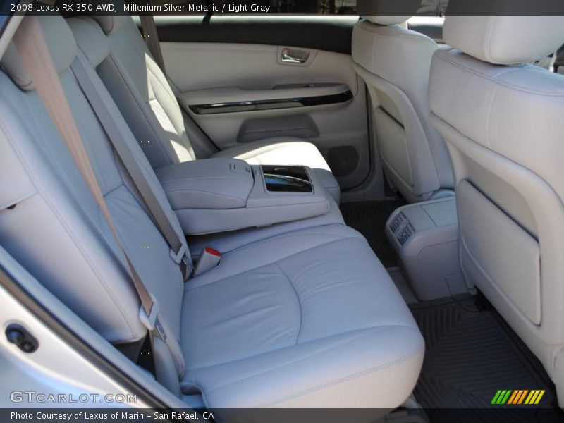 Millenium Silver Metallic / Light Gray 2008 Lexus RX 350 AWD