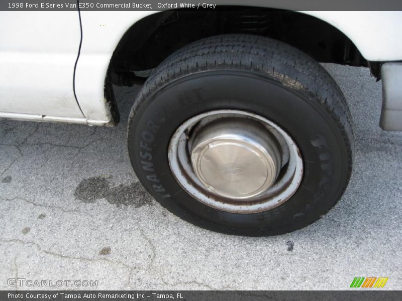 Oxford White / Grey 1998 Ford E Series Van E350 Commercial Bucket