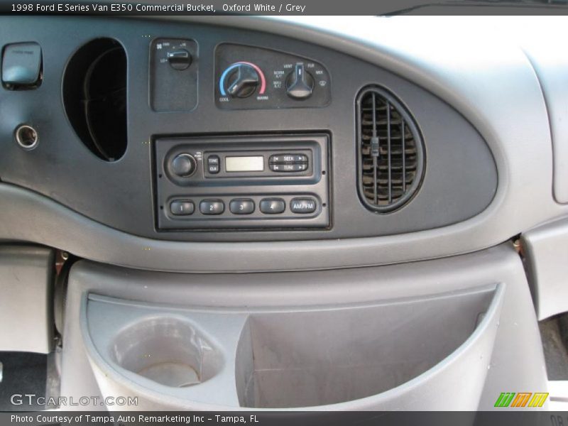 Oxford White / Grey 1998 Ford E Series Van E350 Commercial Bucket