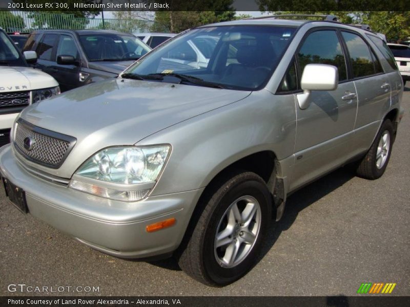 Millennium Silver Metallic / Black 2001 Lexus RX 300