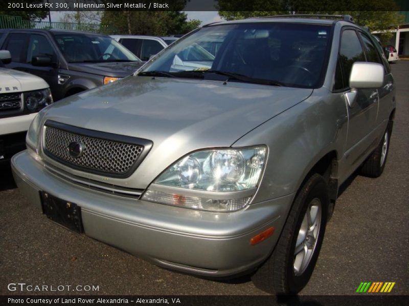 Millennium Silver Metallic / Black 2001 Lexus RX 300