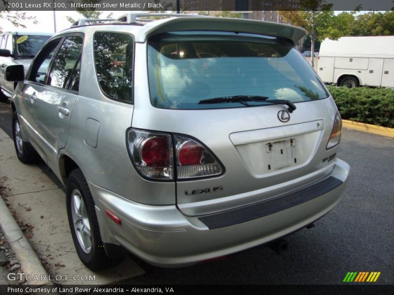 Millennium Silver Metallic / Black 2001 Lexus RX 300