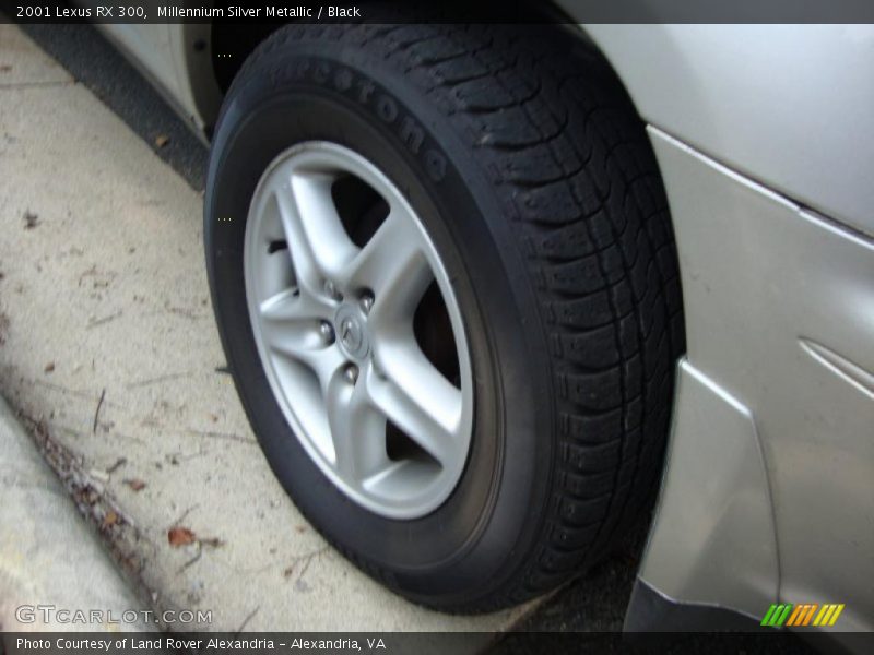 Millennium Silver Metallic / Black 2001 Lexus RX 300