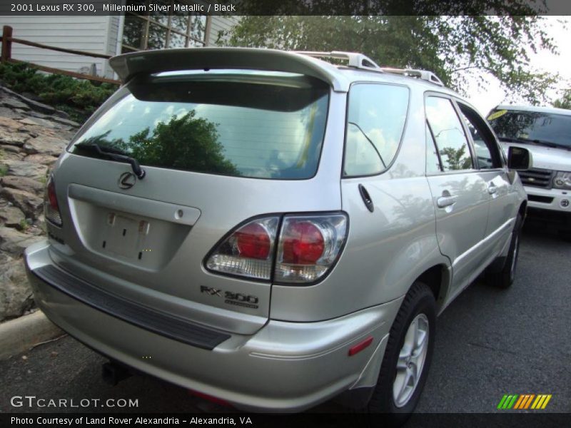 Millennium Silver Metallic / Black 2001 Lexus RX 300