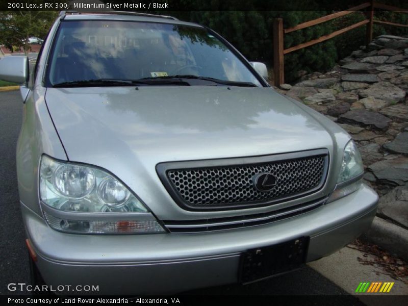 Millennium Silver Metallic / Black 2001 Lexus RX 300