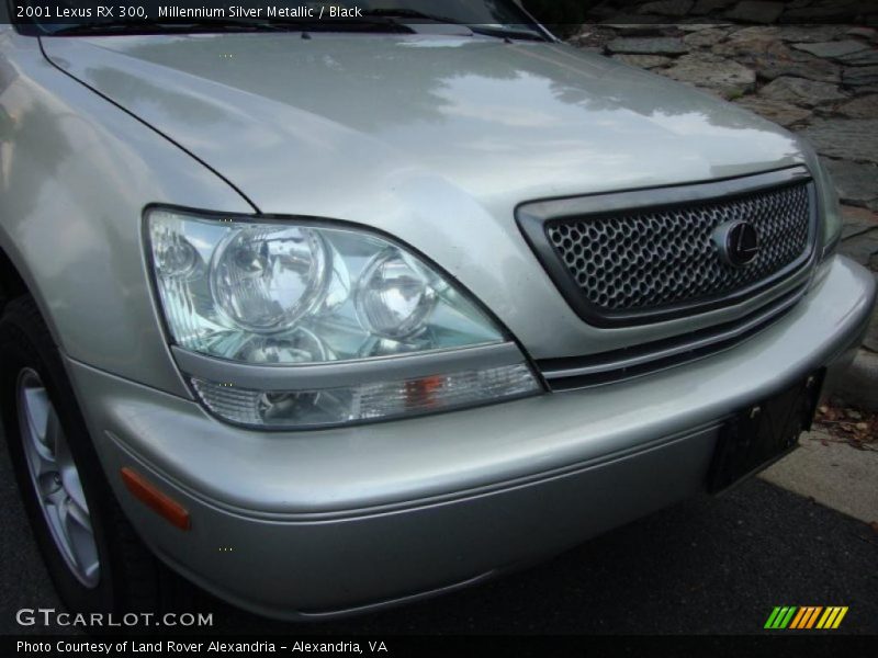 Millennium Silver Metallic / Black 2001 Lexus RX 300