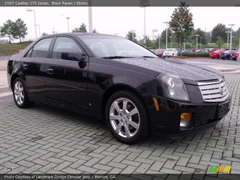 Black Raven / Ebony 2007 Cadillac CTS Sedan