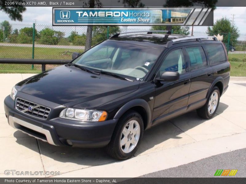 Black / Taupe 2006 Volvo XC70 AWD