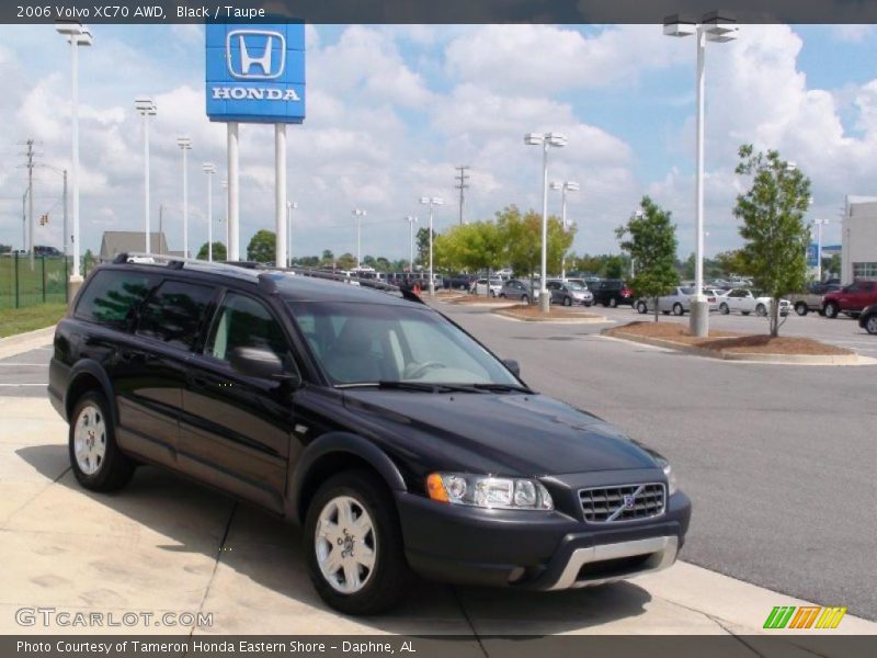 Black / Taupe 2006 Volvo XC70 AWD