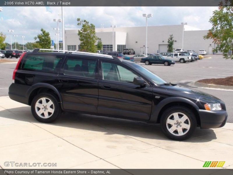 Black / Taupe 2006 Volvo XC70 AWD