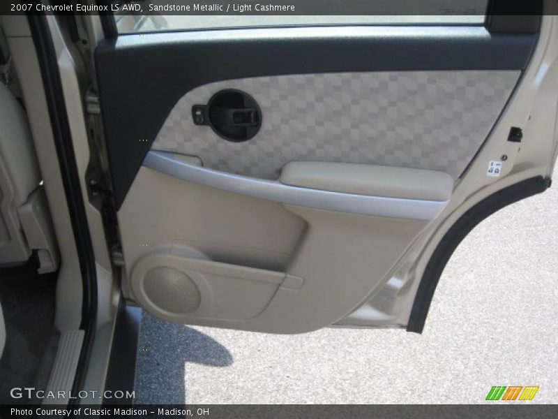 Sandstone Metallic / Light Cashmere 2007 Chevrolet Equinox LS AWD