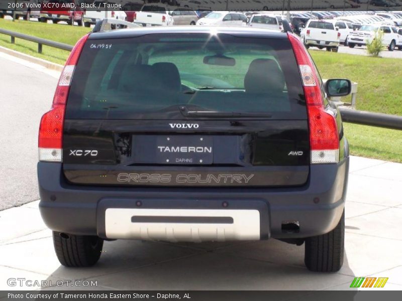 Black / Taupe 2006 Volvo XC70 AWD
