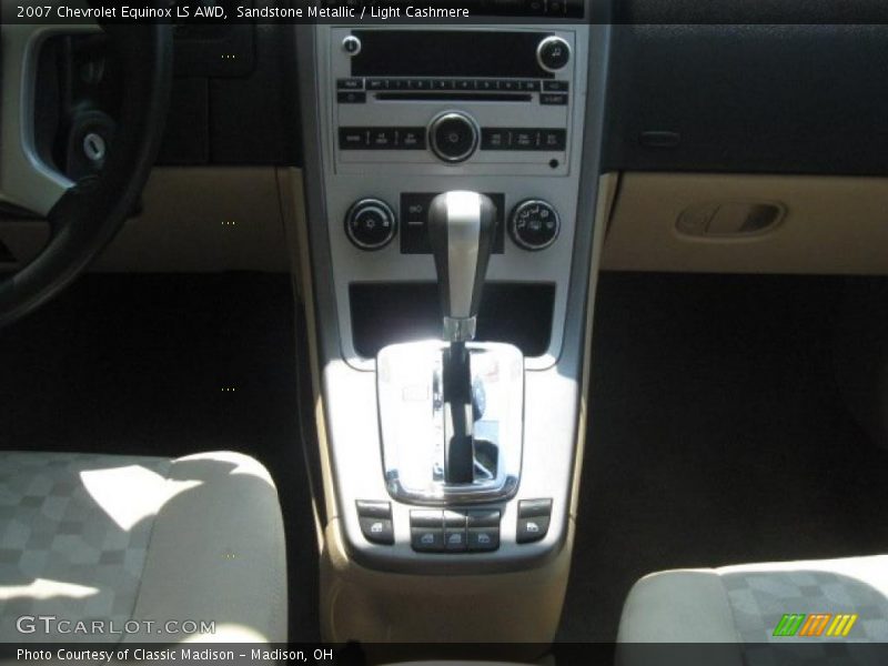Sandstone Metallic / Light Cashmere 2007 Chevrolet Equinox LS AWD