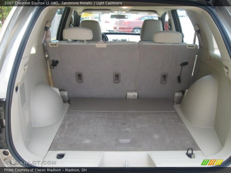 Sandstone Metallic / Light Cashmere 2007 Chevrolet Equinox LS AWD