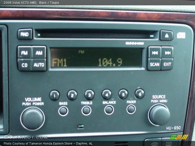 Black / Taupe 2006 Volvo XC70 AWD