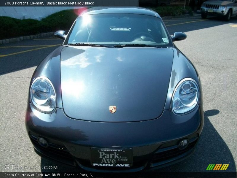 Basalt Black Metallic / Black 2008 Porsche Cayman