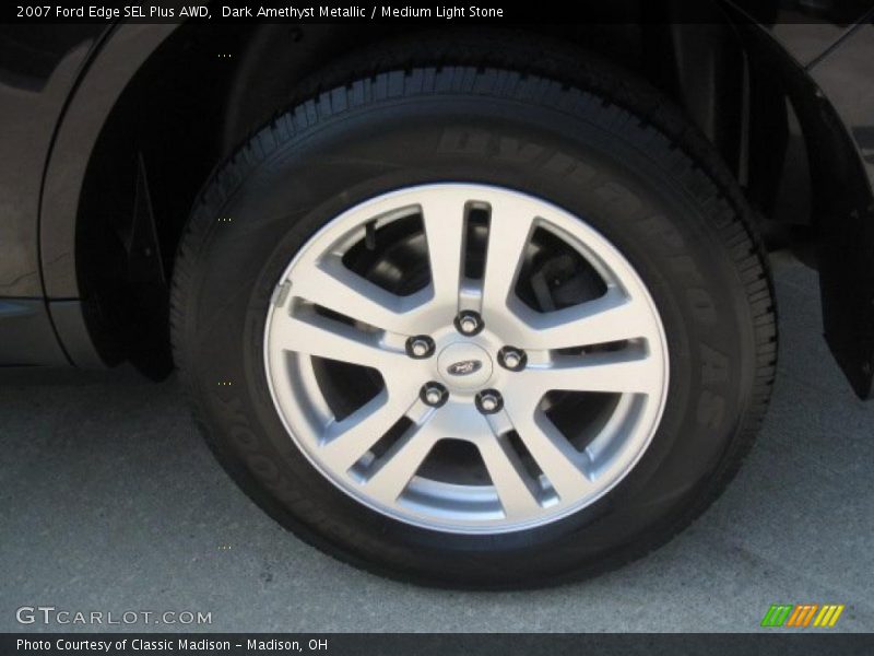 Dark Amethyst Metallic / Medium Light Stone 2007 Ford Edge SEL Plus AWD
