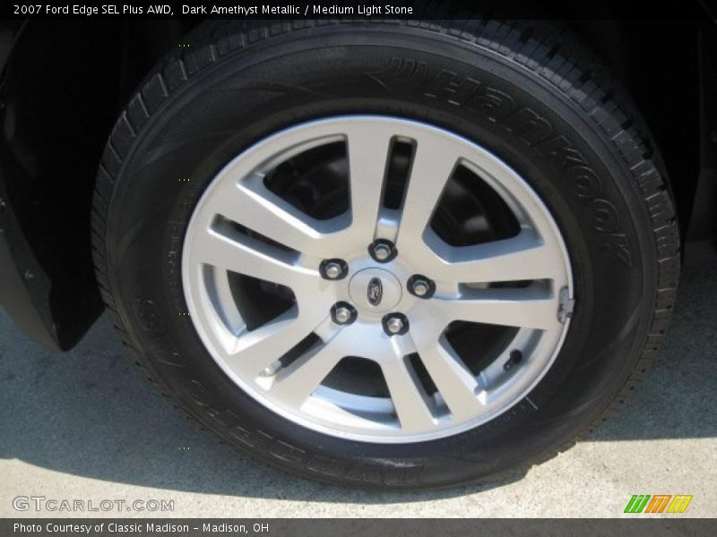 Dark Amethyst Metallic / Medium Light Stone 2007 Ford Edge SEL Plus AWD