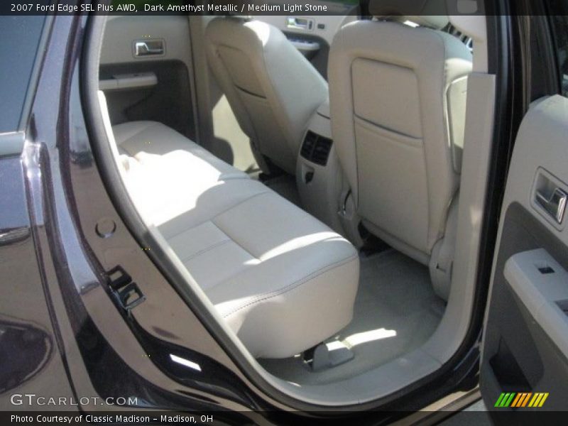 Dark Amethyst Metallic / Medium Light Stone 2007 Ford Edge SEL Plus AWD