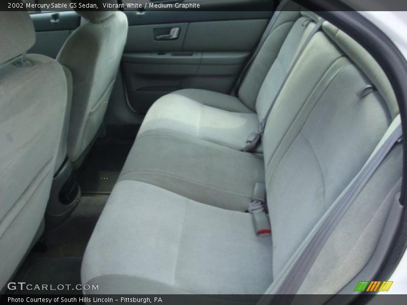 Vibrant White / Medium Graphite 2002 Mercury Sable GS Sedan