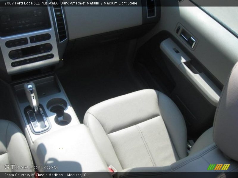 Dark Amethyst Metallic / Medium Light Stone 2007 Ford Edge SEL Plus AWD