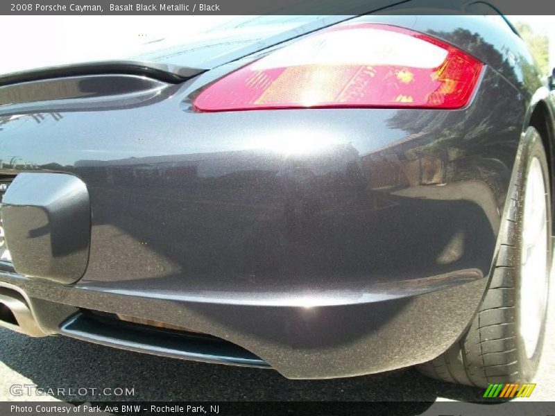 Basalt Black Metallic / Black 2008 Porsche Cayman