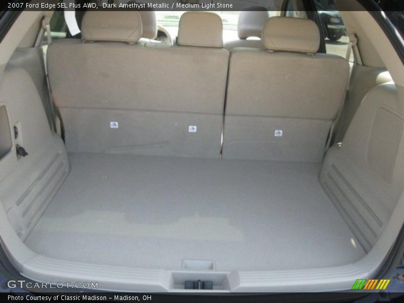 Dark Amethyst Metallic / Medium Light Stone 2007 Ford Edge SEL Plus AWD