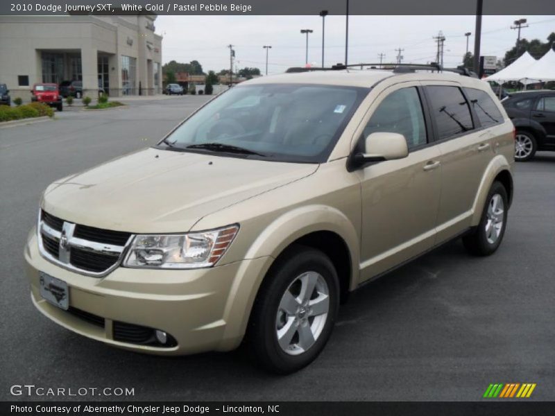 White Gold / Pastel Pebble Beige 2010 Dodge Journey SXT