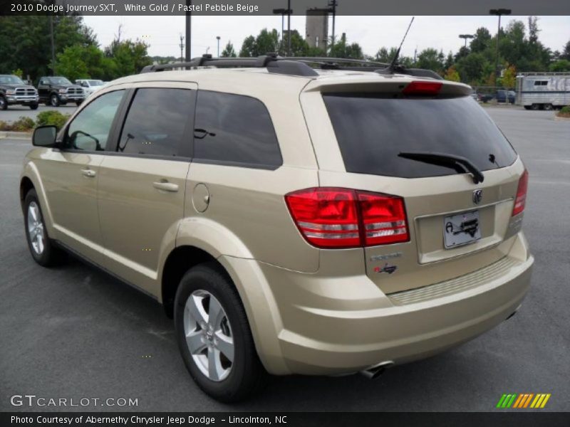 White Gold / Pastel Pebble Beige 2010 Dodge Journey SXT