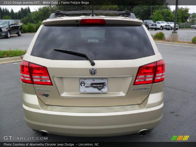 White Gold / Pastel Pebble Beige 2010 Dodge Journey SXT