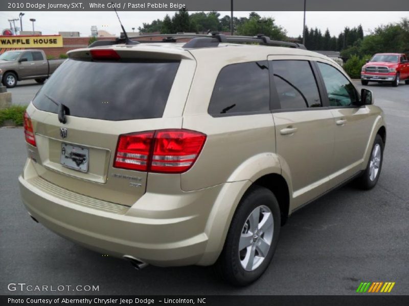 White Gold / Pastel Pebble Beige 2010 Dodge Journey SXT