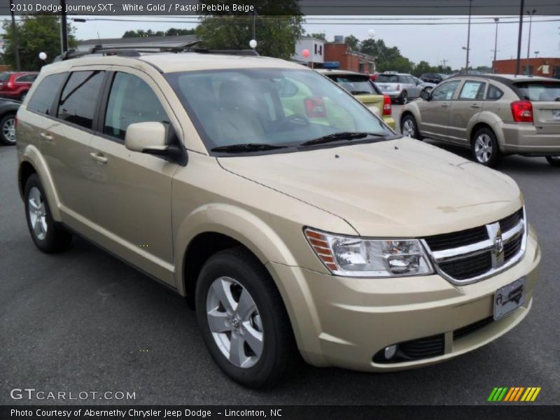 White Gold / Pastel Pebble Beige 2010 Dodge Journey SXT