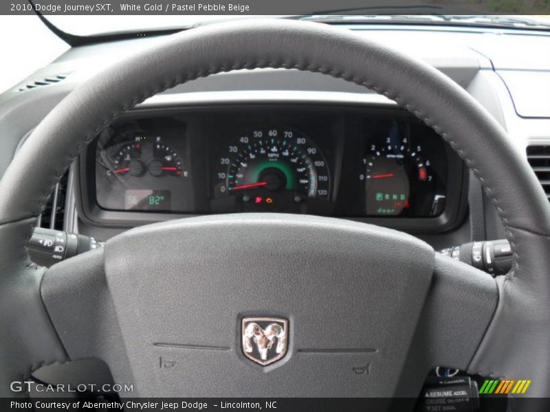 White Gold / Pastel Pebble Beige 2010 Dodge Journey SXT