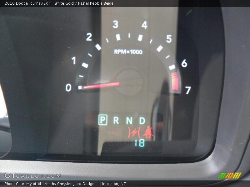 White Gold / Pastel Pebble Beige 2010 Dodge Journey SXT