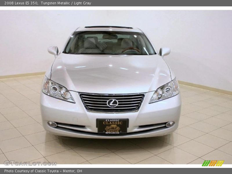 Tungsten Metallic / Light Gray 2008 Lexus ES 350
