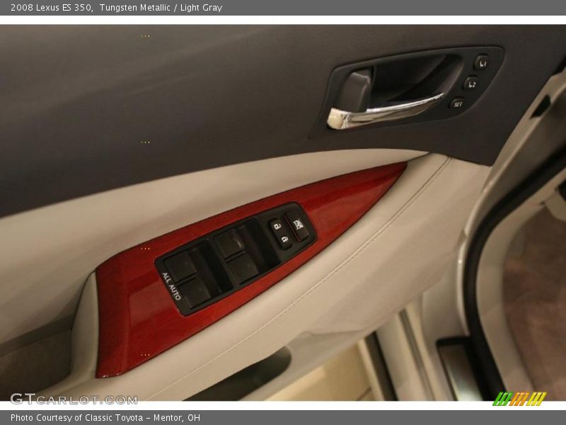 Tungsten Metallic / Light Gray 2008 Lexus ES 350